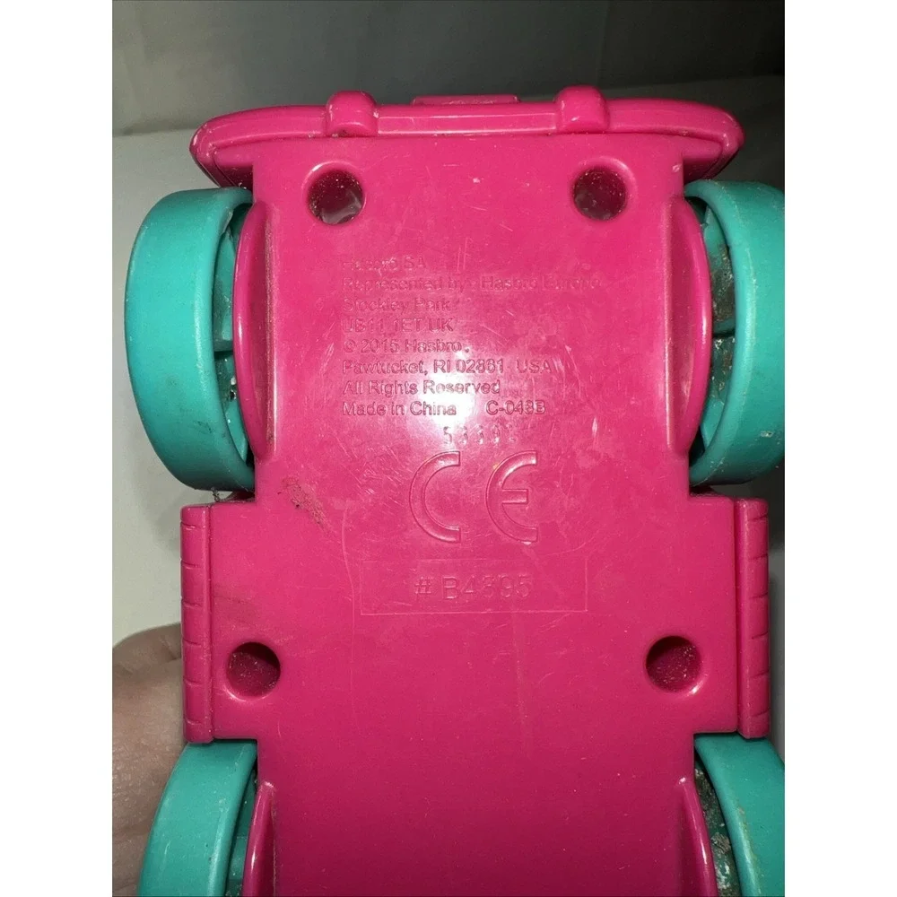 Playskool Food Van Truck Lid opens to reveal a Spinning Wheel 2015 Hasbro C-048B